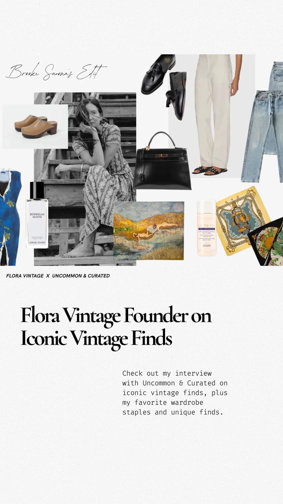 Flora Vintage Featured in Uncommon & Curated